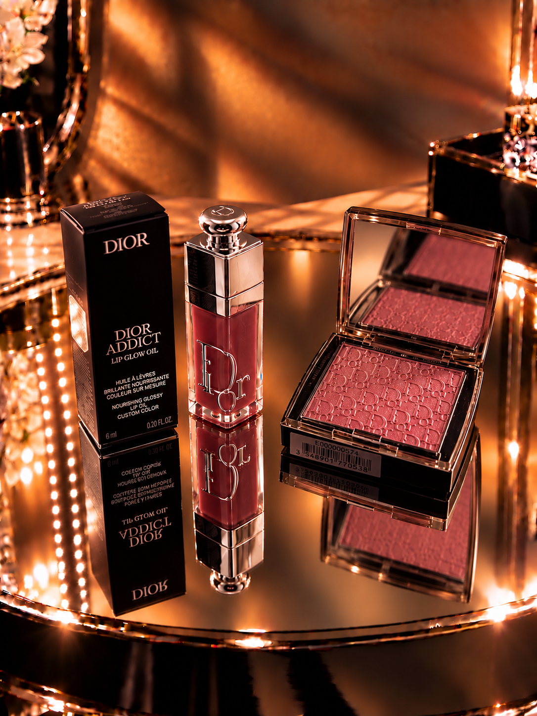 DIOR BACKSTAGE SET LIPGLOSS ROSY GLOW 2τμχ